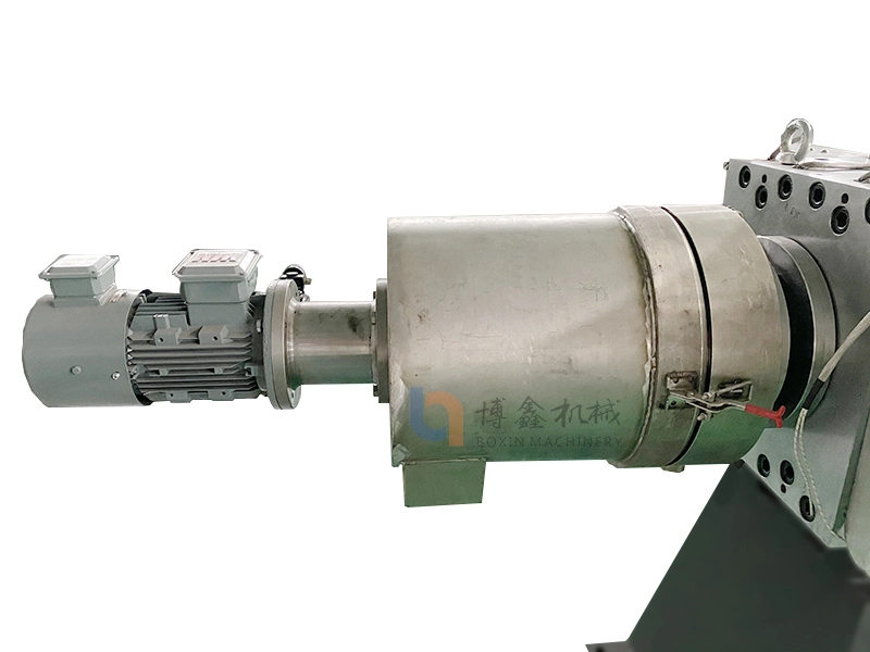 Landwirtschafts-Film PET einzelner zweistufiger Extruder Plastik-pp. BX S150/160 SJ120/33, der die granulierenden überschüssigen Filme zusammendrücken die Nudel herstellt Pelletisierungs-Maschine aufbereitet