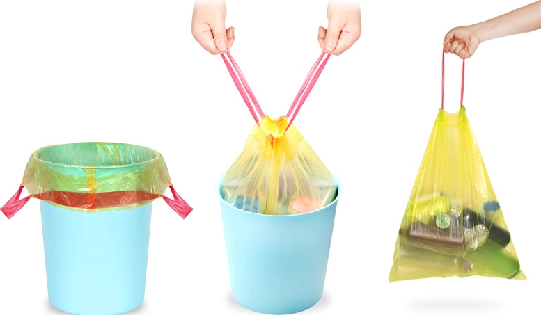 Biologisch abbaubare rollende Abfall-Plastiktasche, die Maschine herstellt