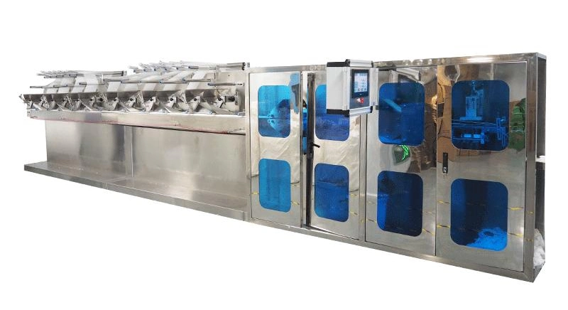 Volles automatisches 10-30 PCS/Pack Hochgeschwindigkeitsfeuchtpflegetuch der chinesischen Fertigungs-, dasmaschine herstellt