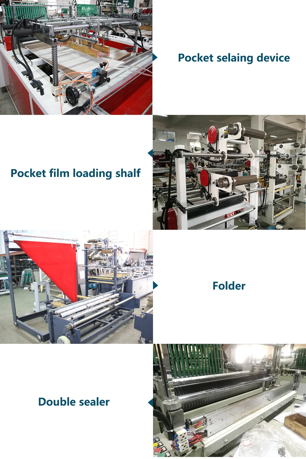 Automatischer Multifunktions-PET Kurier Bag Making Machine mit Kleber-Trennung