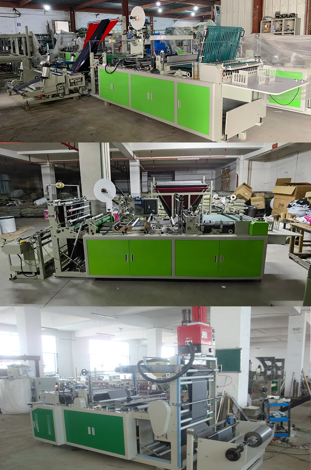 Automatischer Multifunktions-PET Kurier Bag Making Machine mit Kleber-Trennung