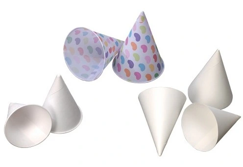 KEGEL-Schalen-Maschine des automatischen geraden Rand-14oz Papiermit Cer-Zertifikat 3