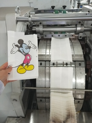 Drucknetz-Papier, zum der unteren Papiertüte zu quadrieren, die Maschine herstellt