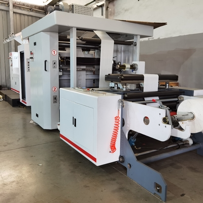 6 Farbzentrale Trommel Flexo-Druckmaschine für nicht gesponnen