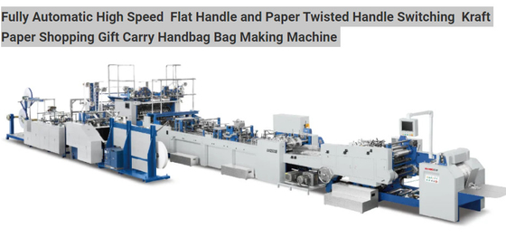 Vollautomatische Ce-Kraft-Handtaschenformmaschine mit Holzverpackung