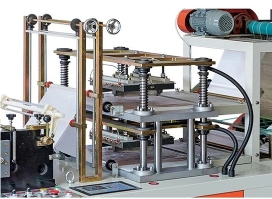 PET Polyäthylen-Handhandschuh, der Maschine mit Tragetasche PLC Control#polythene macht machine#3600*1500*1950mm-Maß herstellt