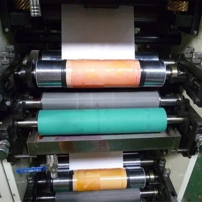 4 Genauigkeits-Aufkleber Flexo Printer#450mm Farb-Rollen-Flexo-Etikettendruckmaschine-320mm 80m/Min#±0.1mm maximale Schreibbreite