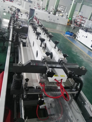 Die Plastik-Imbiss-Tasche, die Maschine herstellt, lamellierte Papier-PET Doypack-Reißverschluss-Beutel