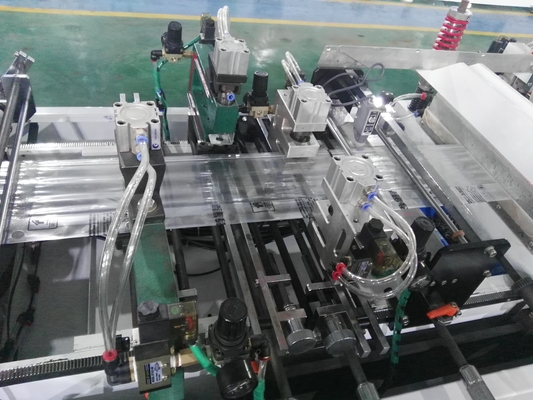 Die Plastik-Imbiss-Tasche, die Maschine herstellt, lamellierte Papier-PET Doypack-Reißverschluss-Beutel