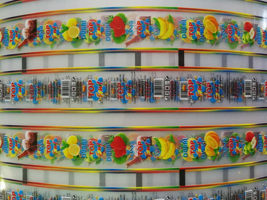 Hochgeschwindigkeits-Flexo-Etikettendruckmaschine 80m/Minute zentrale Einkaufstasche Ci Trommel-pp.