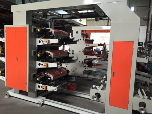 6 Farbzentrale Trommel Flexo-Druckmaschine für nicht gesponnen