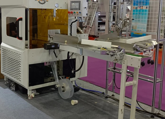 Volle automatische Wegwerfplastikpapierschalen-Verpackungsmaschine