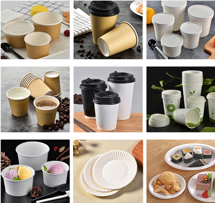 70-100PCS/Min Speed Paper Cup Machine mit Cer-Zertifikat