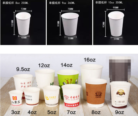 3oz -12oz Haijing Pappbecher-Maschinenexport in die USA, Großbritannien, Frankreich