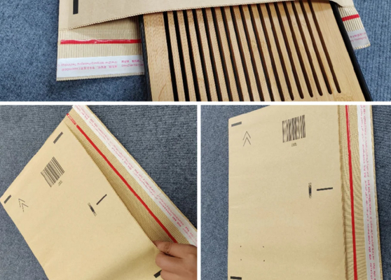 Wellpappe-Doppelschicht-Beutelmaschine, Wabenumschlag, Kraftpapier
