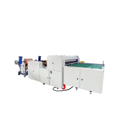 Aufschlitzende Rewinder Energie 800mm des Blatt-Schnitt-der Maschinen-4.0KW mit PLC-Touch Screen