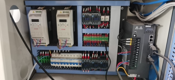 Aufschlitzende Rewinder Energie 800mm des Blatt-Schnitt-der Maschinen-4.0KW mit PLC-Touch Screen