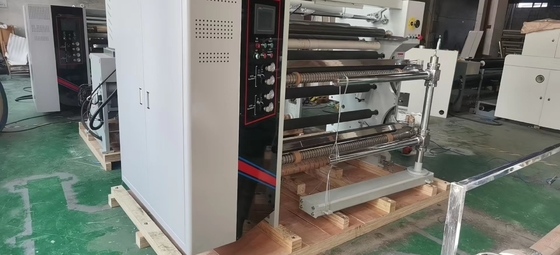 HJ-C1600-III vollautomatische aufschlitzende Rewinder Maschine mit drei Servo-HAUSTIER BOPP nicht gesponnen