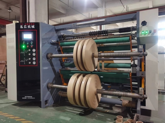 HJ-C2000-III aufschlitzendes Rewinder mit PLC-Komponenten für 600mm Durchmesser u. 450m/Min Speed