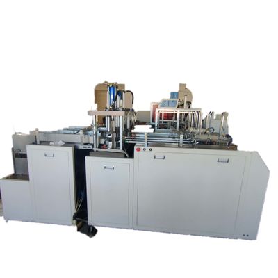 Wegwerfbrotdose-Karton-Maschinen-heiße Schmelzklebender Prozess