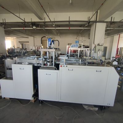 Wegwerfbrotdose-Karton-Maschinen-heiße Schmelzklebender Prozess