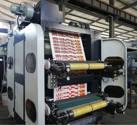 Flexographische Breite 280-1200mm der Druck-HJ-800 Maschinen-750mm 800mm