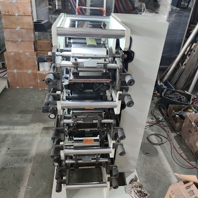 250 mm Länge 180 mm Breite Hochgeschwindigkeits-Flexodruckmaschine 5-60 m/min Geschwindigkeit 0,15 mm Genauigkeit