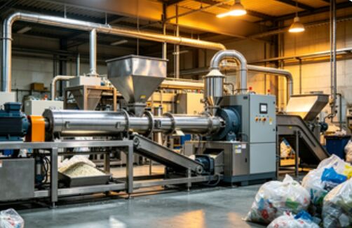 Extrusionsmaschine für die Herstellung von PVC-Pulverfilmen Ausgestattet mit einer Hauptmotorleistung von 7,5 kW und 11 kW, die eine gleichbleibende Filmleistung bietet