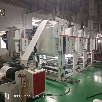 Durchmesser der Schraube 55mm 2 oder 65mm 2mm Film Extruder Maschine Gesamtleistung 11-21kw Extrusionskapazität 100 bis 500 kg h für die Kunststofffilm Extrusion