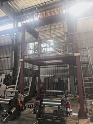 Kunststofffolien-Extruder Blasmaschine Extrusion LDPE/HDPE/LLDPE/PP Kunststoffbeutel Folienblasmaschine