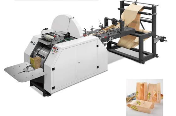 Scharfe Unterseitenpapiertüte V, welche Maschine HJ-650#70-300mm die automatische Papiertüte macht Maschine V scharfe Unterseite herstellt