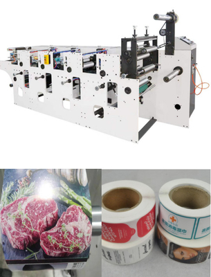 Papiereinkaufstasche HJ 6-600 Flexo, die Flexo-Druckmaschine 220V Farbe Machine#380V 50HZ vier herstellt