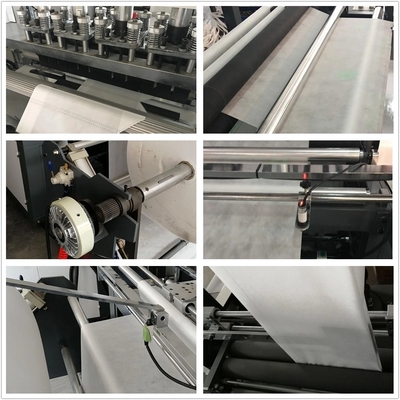 Die Hochgeschwindigkeitspapiereinkaufstasche-Herstellung des Vliesstoff-Einkaufstasche-Hersteller-HJ 600#1200mm bearbeitet nicht Gewebe maschinell