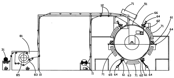 Farbe-150m/Min 4 Flexo-Druckmaschine (wirtschaftliches zentrales trommelartiges), 1500-3500p/h Druckgeschwindigkeit