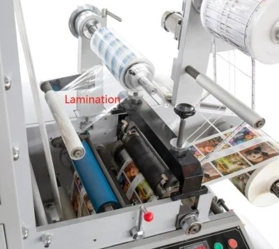Hochgeschwindigkeits-Flexo-Etikettendruckmaschine für Präzisions-Drucken, 80m/min Druckgeschwindigkeit, 30 grobe Energie, kwflexo Drucken