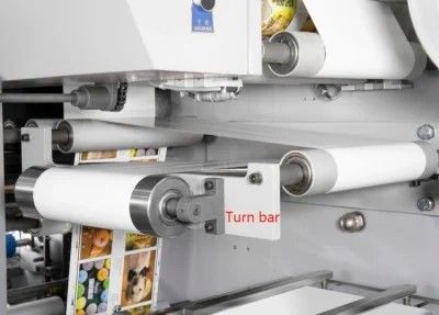4 Genauigkeits-Aufkleber Flexo Printer#450mm Farb-Rollen-Flexo-Etikettendruckmaschine-320mm 80m/Min#±0.1mm maximale Schreibbreite