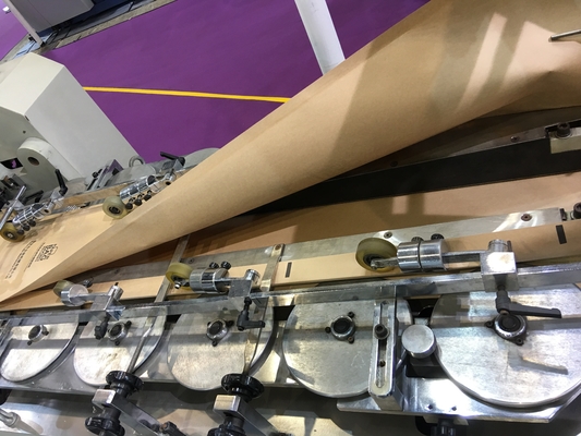 HJ-200+LST-4700/4700R Rolle, die Flexo druckt Quadrat untere Papiertüte macht Machine#200pcs/Min Paper Carry Bag einzieht