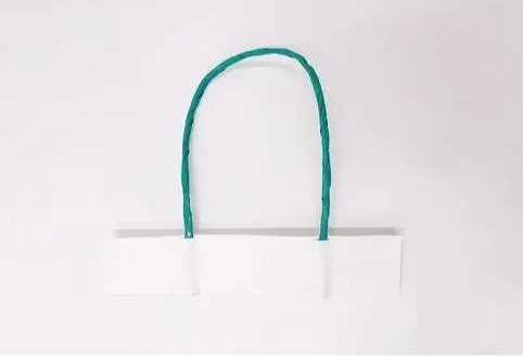 Hochgeschwindigkeitskraftpapier-Tasche, die Maschine 300 PC/minimalen, verdrehten Papierseil-Griff Maschine herstellend herstellt