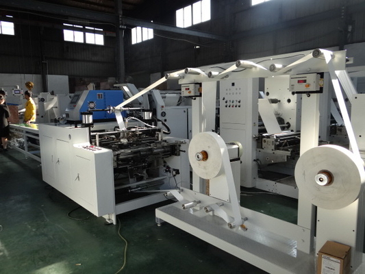 180 Kraftpapier-Taschen-Maschine PC-Min Kraft Bag Making Machines 12mm