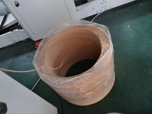 Kraftpapier-Taschen-Seil, das Maschine für 25-60 G/M Paper#220V den Papiertüte-Seil-Griff herstellt Maschine 20-80 PC/Minute herstellt