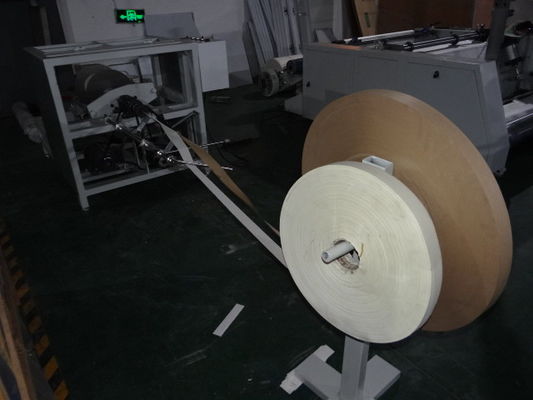Kraftpapier-Taschen-Seil, das Maschine für 25-60 G/M Paper#220V den Papiertüte-Seil-Griff herstellt Maschine 20-80 PC/Minute herstellt