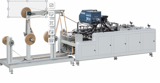 180 Kraftpapier-Taschen-Maschine PC-Min Kraft Bag Making Machines 12mm