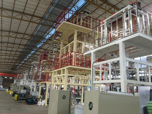 Nylon-geblasene Plastikfilm-Verdrängungs-Maschine 11-110KW
