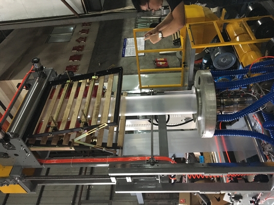 LDPE-Film-Extruder-Maschine drei Extruder Schicht Plastik-HDPE ABA Films Co