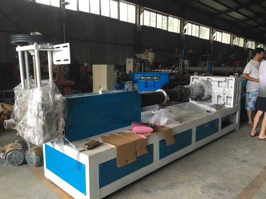 Überschüssiger gesponnener Film HAUSTIER Taschen Plastikfilm-Extruder-Maschine HDPE-LDPE pp. Tunnel-bohrwagen