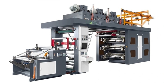 Sechs Farbe- Hochgeschwindigkeits-Flexo-Druckmaschine