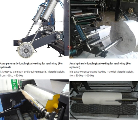 Gesponnene Maschine HJ 4 Farbe800mm nicht Druck-für PET, pp., Zellophan, Plastikfilm u. gesponnene Taschen,
