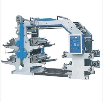 Vier Farbenicht gesponnene Flexo-Druckmaschine automatisches 10-150m/Min