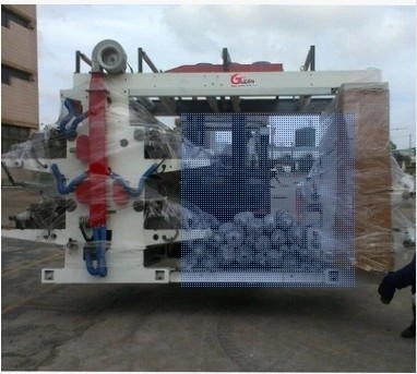 Gesponnene Maschine HJ 4 Farbe800mm nicht Druck-für PET, pp., Zellophan, Plastikfilm u. gesponnene Taschen,