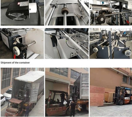 Vier Farbenicht gesponnene Flexo-Druckmaschine automatisches 10-150m/Min